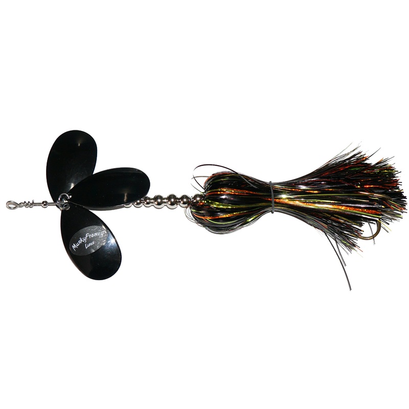 Musky Frenzy Apache Series Triple 8 Bucktail
