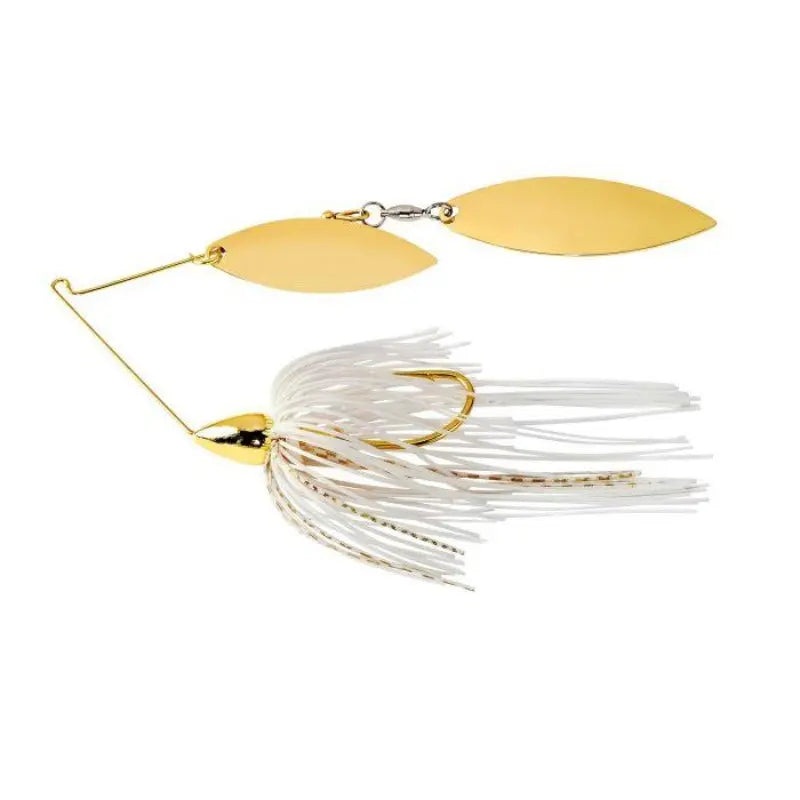 War Eagle Double Willow Blade Spinnerbaits Gold Frame