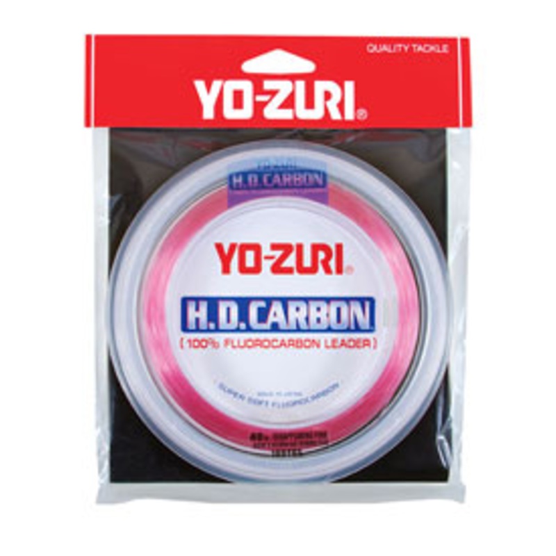 Yo-Zuri Pink Fluorocarbon Leader 100yd Spool