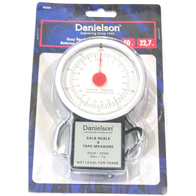 Danielson 50lb Scale & Tape Measure