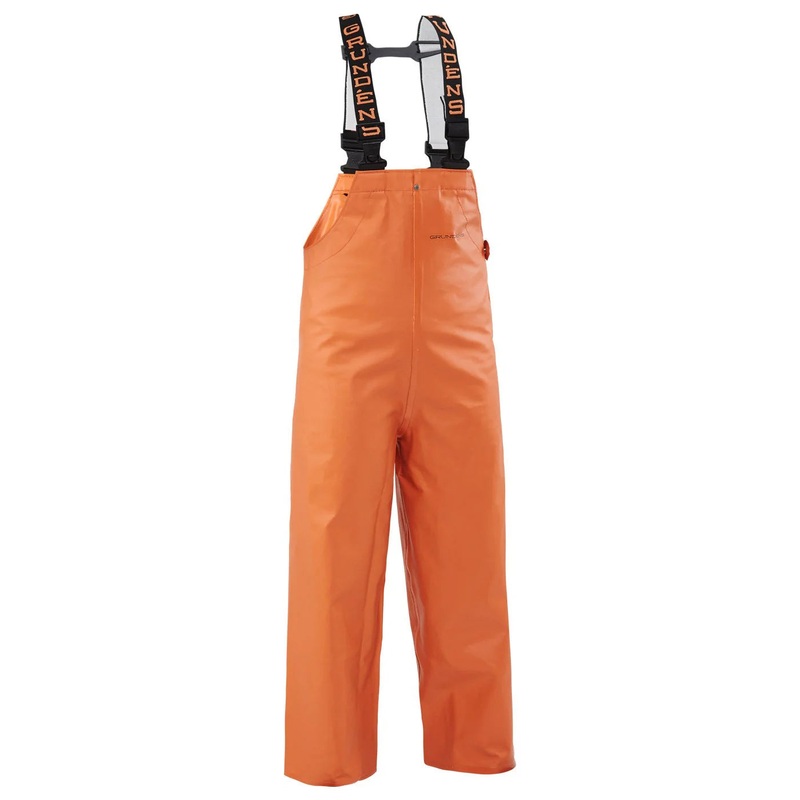 Grunden’s Clipper Bib Trousers 117 Orange