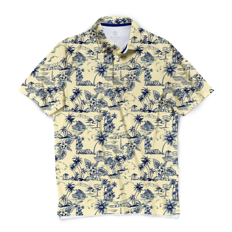 SCALES Old Skool Short Sleeve Polo