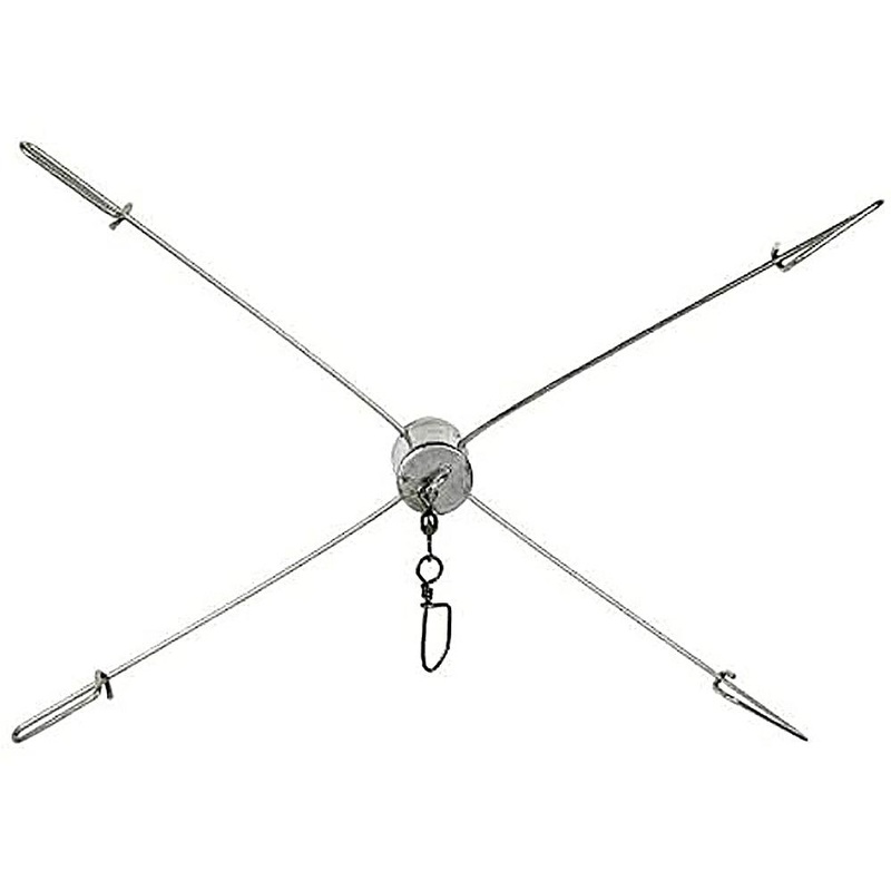 Sea Striker 4 Arm 10″ 2oz Lead umbrella rig UR4-320