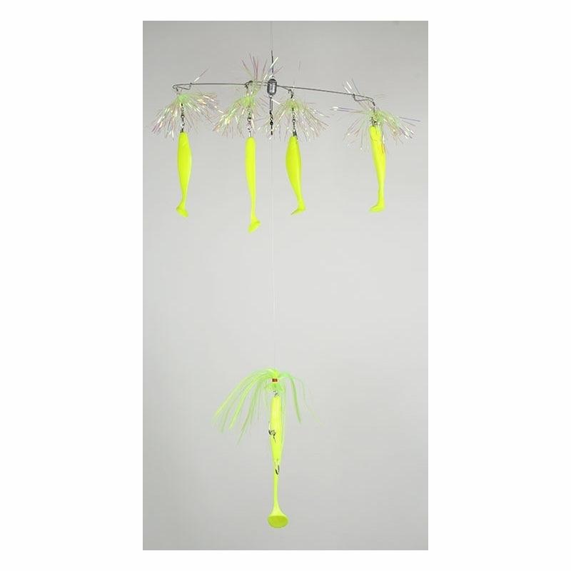 Blue Water Candy Striperbrella Rigs