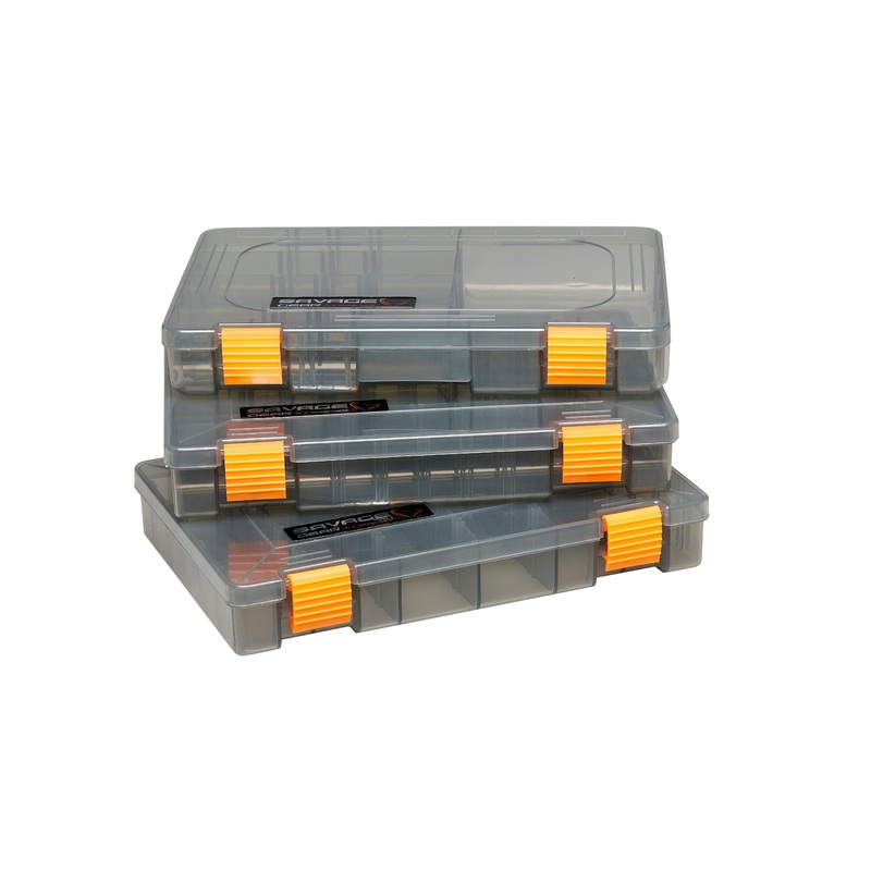 Savage Gear LUREBOX 6B DEEP SMOKE 36X22.5X8CM