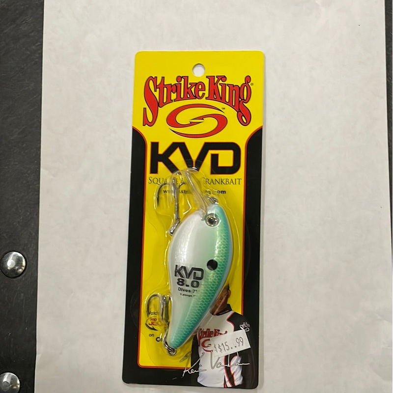 Strike King KVD 8.0 Square Bill Dives 7 Citrus Shad
