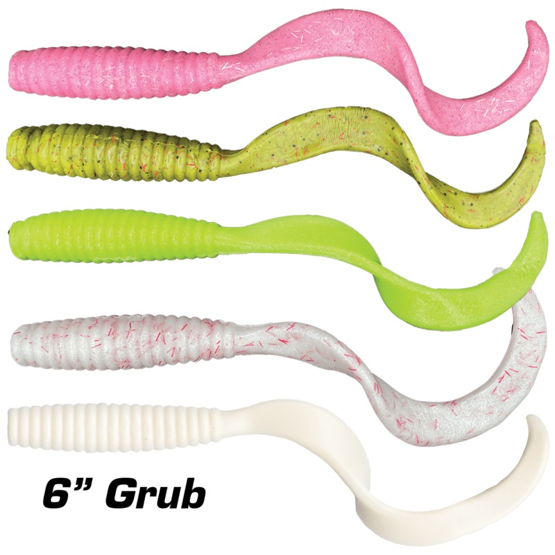Fishbites Fight Club 6″ Grubs