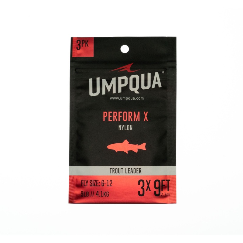 Umpqua Perform X Trout Leader 9′