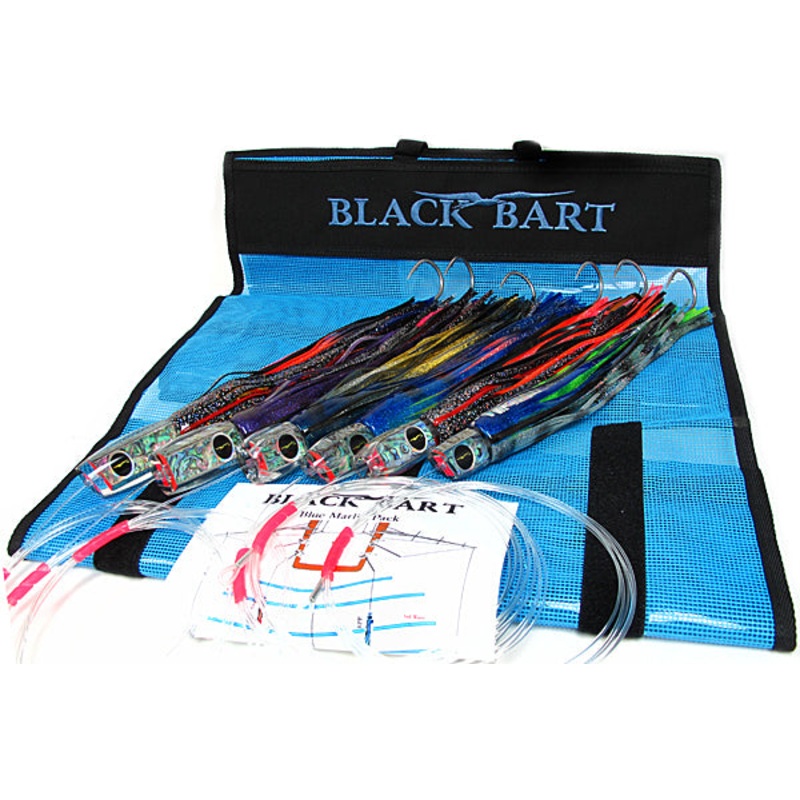 Black Bart – Blue Marlin Rigged Lure Pack