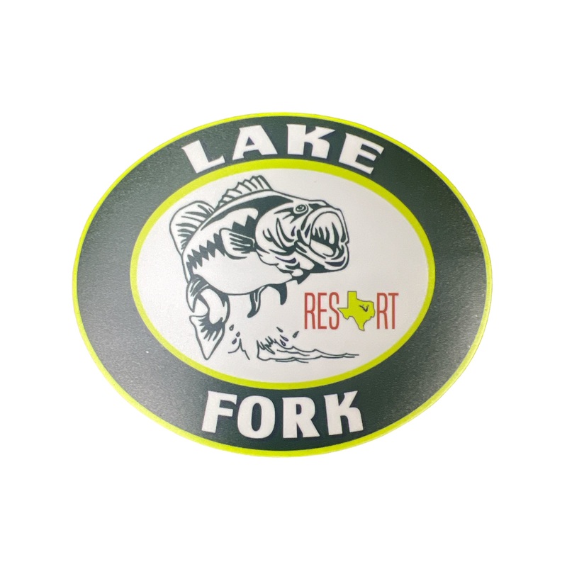 Lake Fork Resort Vinyl Sticker