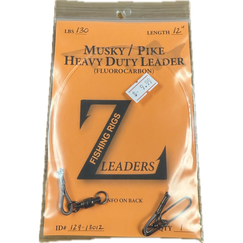 Z-leaders | Fluorocarbon Musky Leader