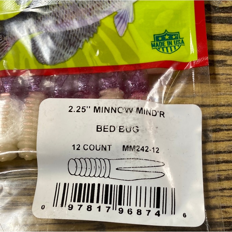 Bobby Garland 2.25 Minnow Mindr Bed  Bug