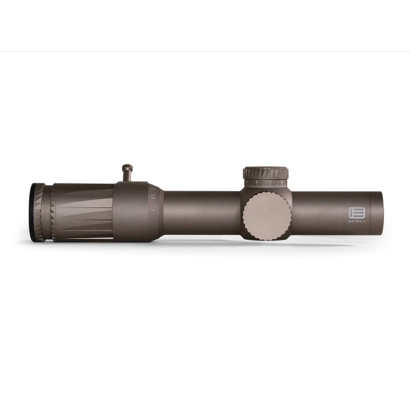 EOTECH VUDU 1-10×28 FFP Tan Riflescope SR5 Reticle MRAD with Daylight Bright Dot – VDU1-10SR5DFTAN