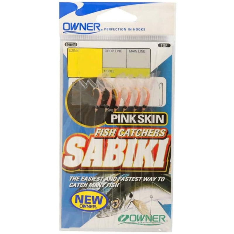 Owner Sabiki Rigs Shrimp Skin Fish Catchers 5538