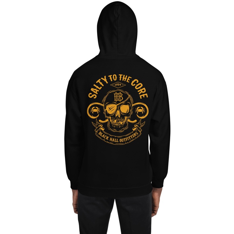 BHO “Salty to the Core” Original Skull Men’s Hoodie