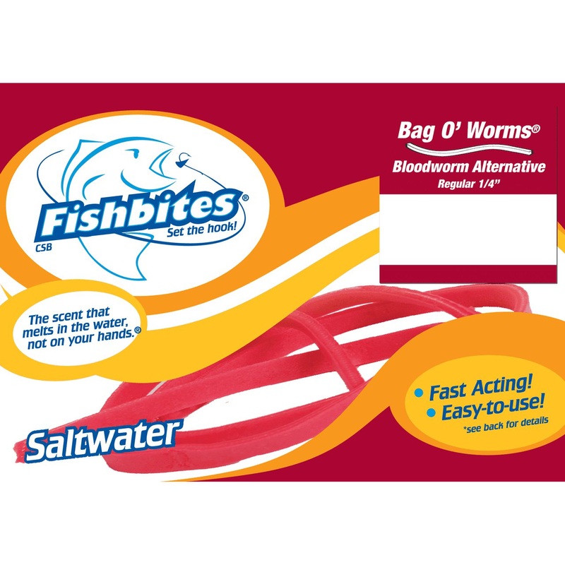 Fishbites Faster Acting Bag O’ Worms Soft Baits