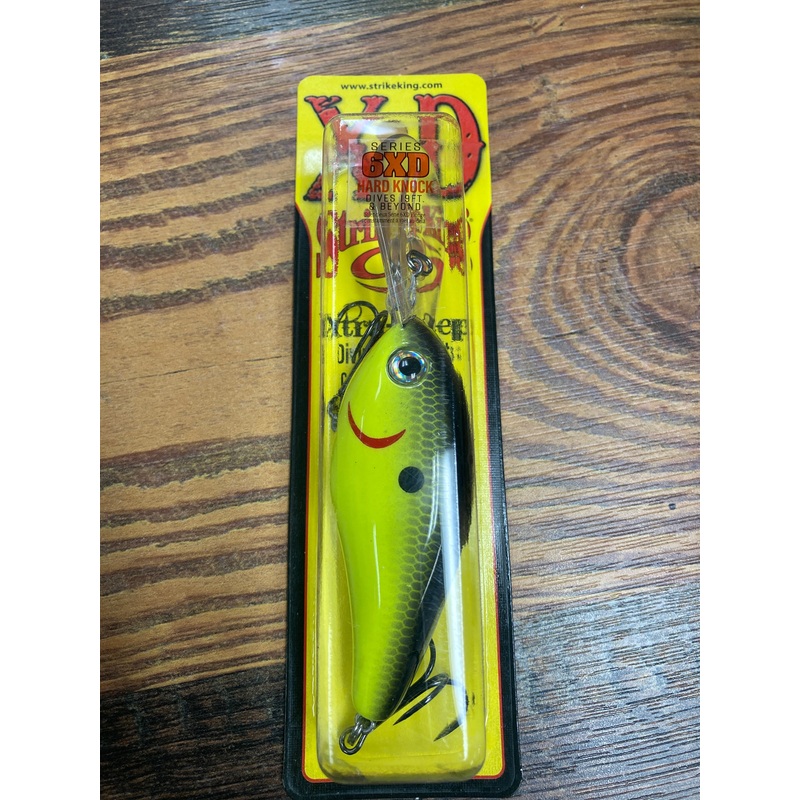 Strike King 6xd Hard Knock Chart Black Back