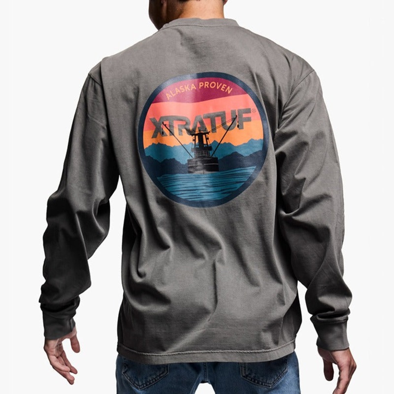 Xtratuf Long Sleeve Tee Dark Shadow