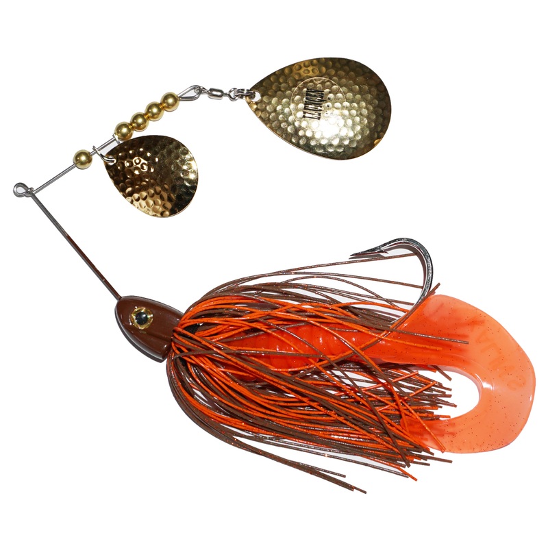 Llungen Nutbuster Jr. Double Colorado Spinnerbait