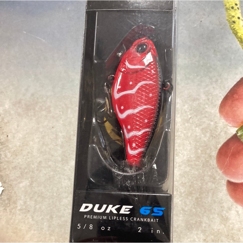 6th Sense Duke 65 Crankbait 2″ 5/8 oz. Rambo Red