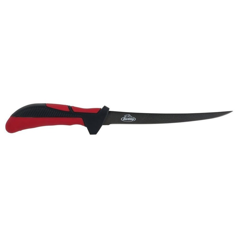 Berkley 7″ XCD Fillet Knife Red/Gray/Black