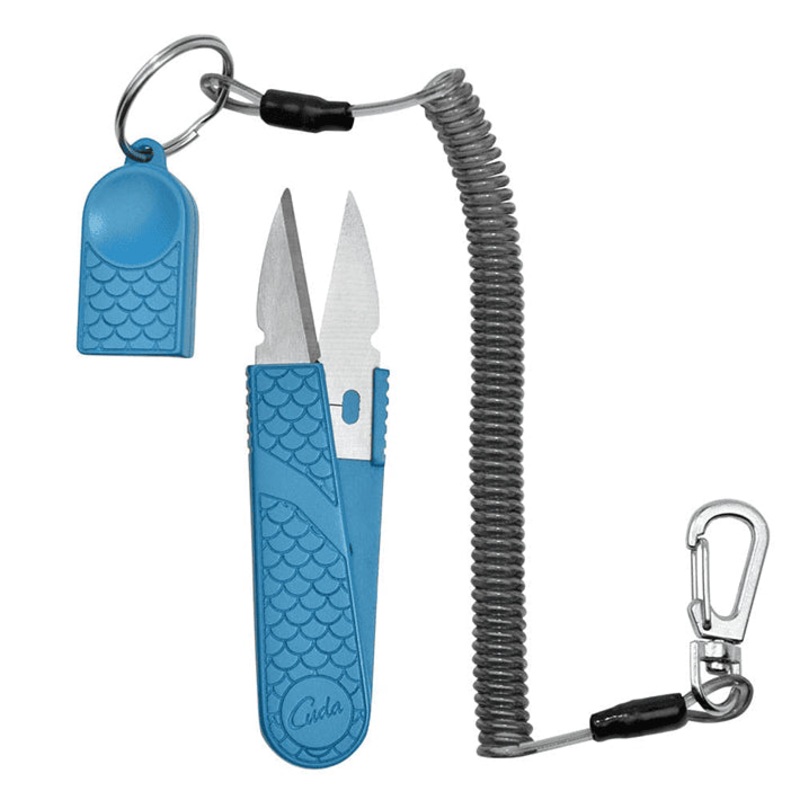 Cuda 4″ Titanium Bonded Braid Nipper With Lanyard