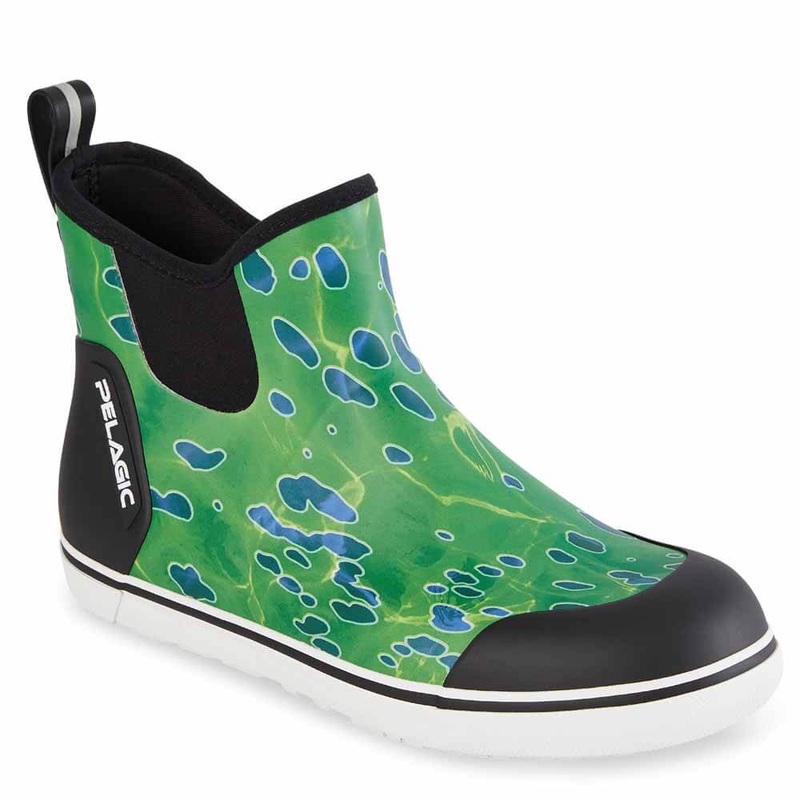 Pelagic Dorado Green Pursuit 6In Deck Boot