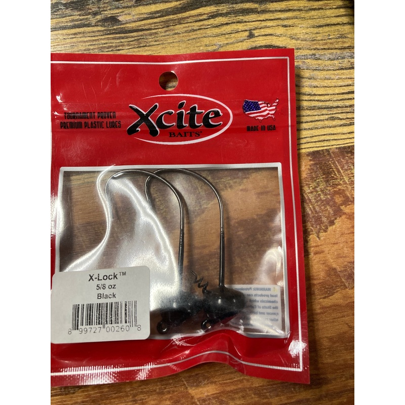 Xcite X Lock 5/8 oz. 6/0 Black