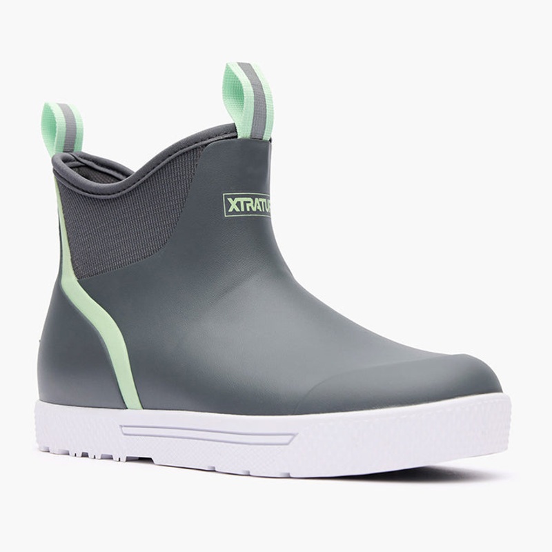Xtratuf Women’s 6″ Wheelhouse Gray Ankle Deck Boots