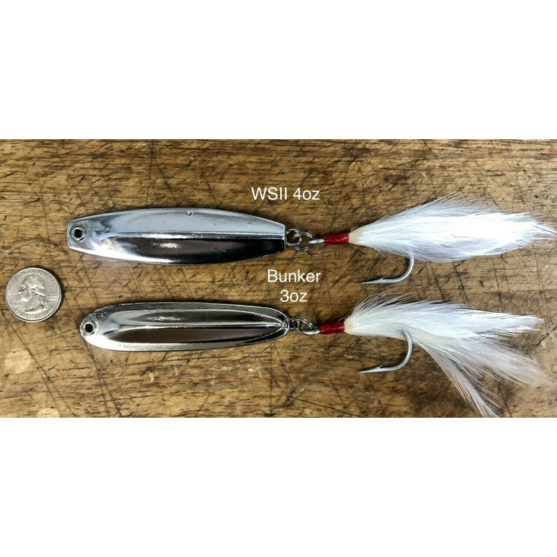 “Charlie Graves Lures”  Combo Pack: 1) WSII 4oz   1) BUNKER 3oz