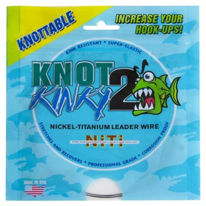 Knot 2 Kinky Nickel Titanium Single Strand Wire