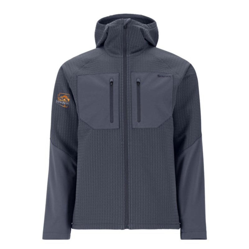 SIMMS M’S CONFLUENCE HOODIE (COPPERSTATE LOGO)