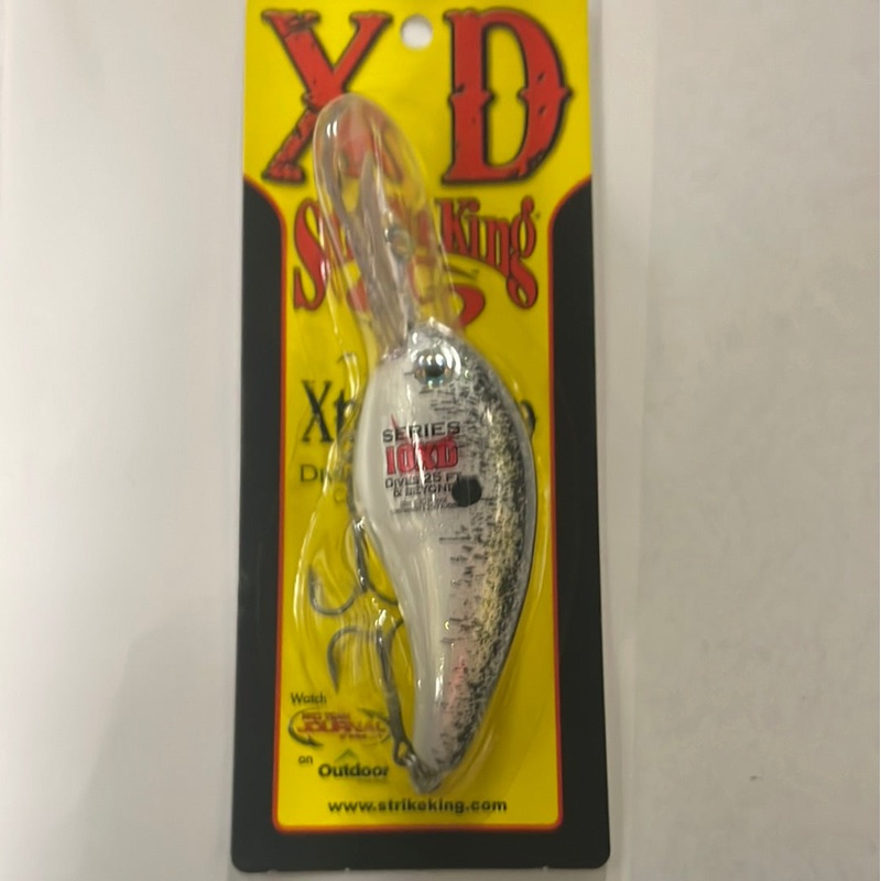 Strike King 10XD Dives 25 & Beyond Chartreuse Belly