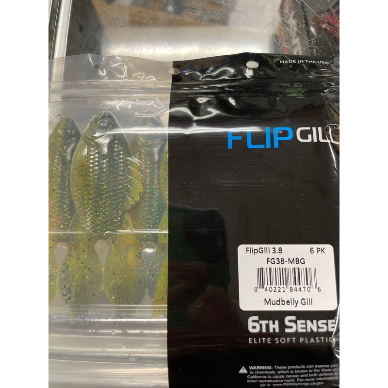 6th Sense Flip Gill 3.8 Mudbelly Gill