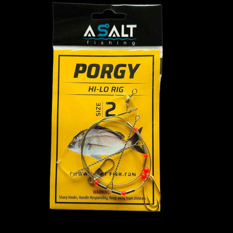 ASALT Porgy Hi-Lo Wire Rigs