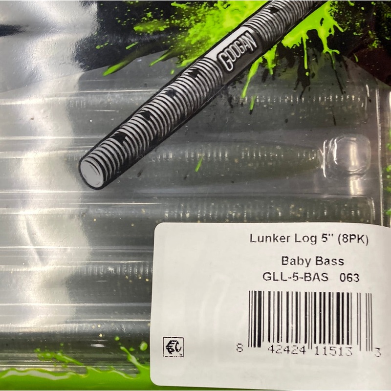 Googan Lunker Log 5 Baby Bass