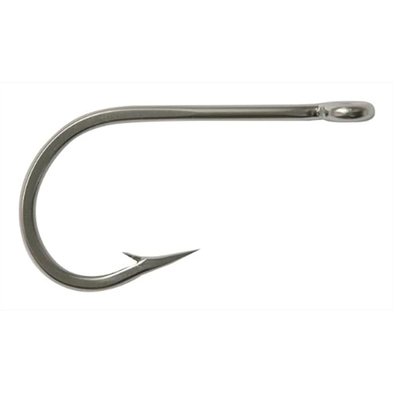 Mustad Southern and Tuna Hook, Size 10/0, Forged, 10pk