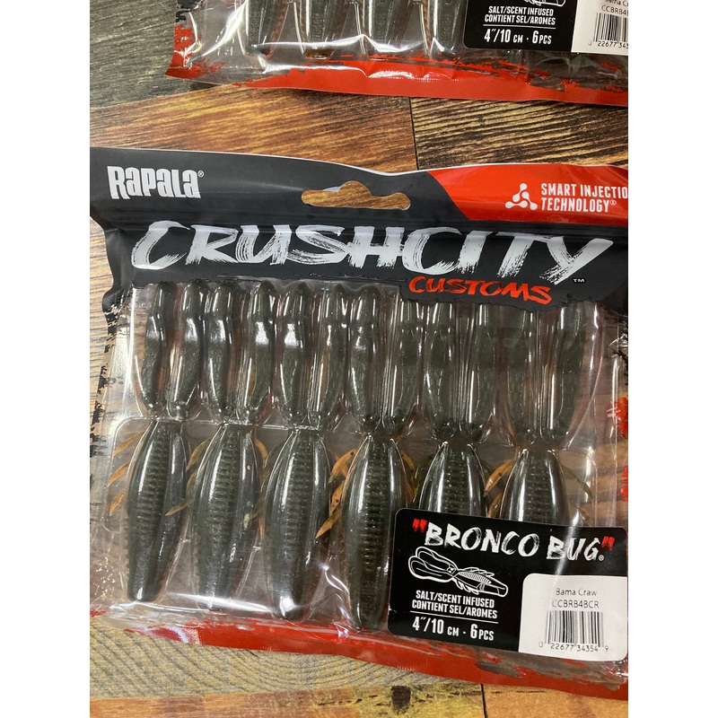 Rapala Crush City Bronco Bug – Bama Craw
