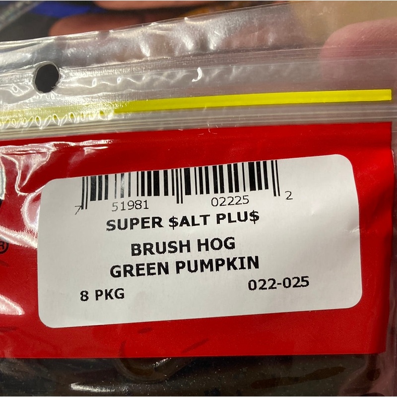 Zoom Brush Hog – Green pumpkin
