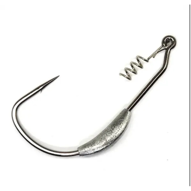 Gamakatsu Weighted Superline Spring-Lock Hook (4 Pk)