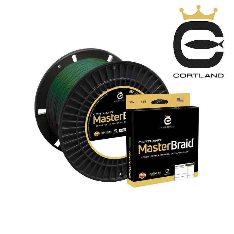 Professional Reel Spooling –  Cortland Master Braid
