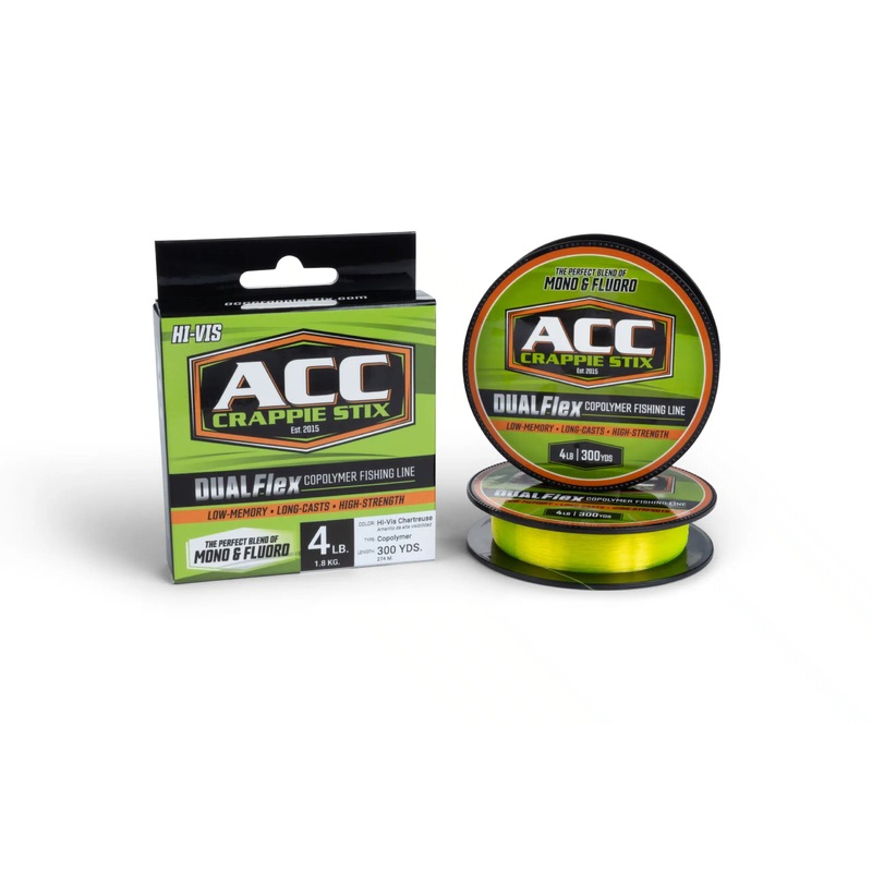 ACC Crappie DUALFlex Copolymer Fishing Line