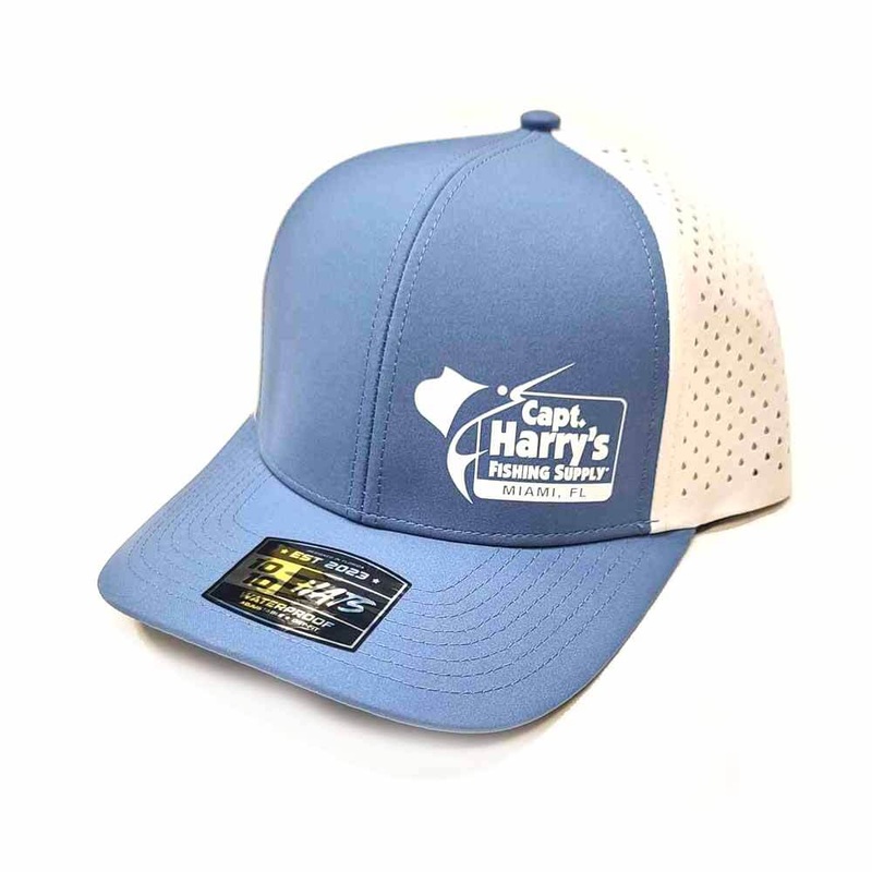Capt. Harry’s Blue/White Performance 6 Panel Hat