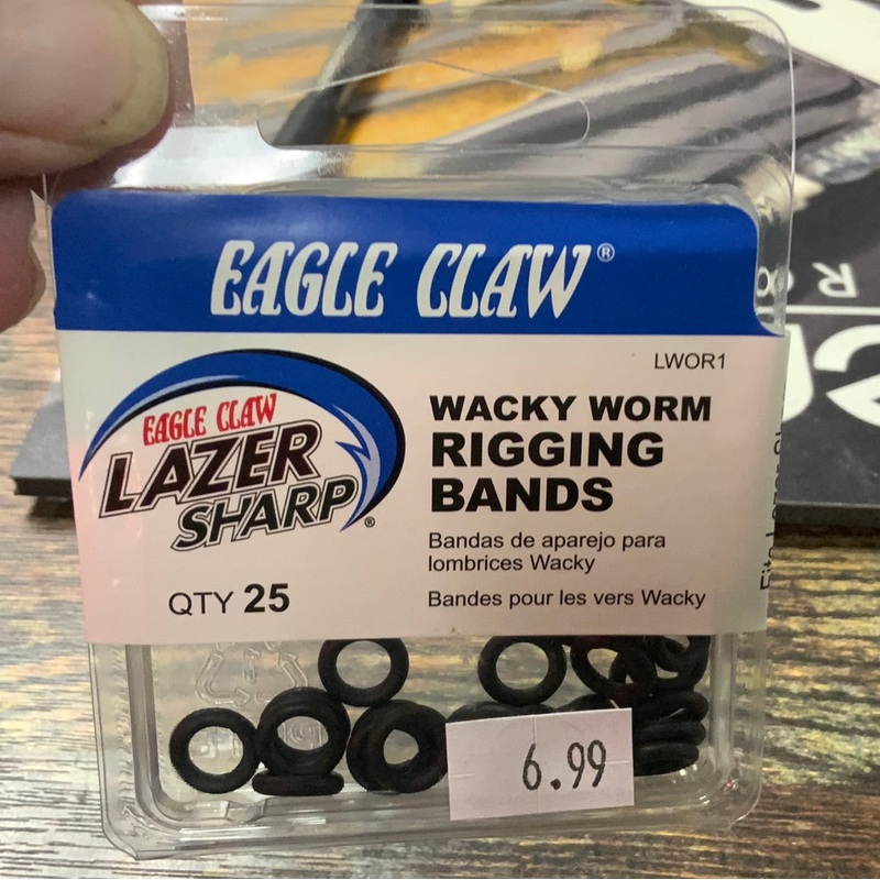 Eagle Claw Wacky Worm Rigging Bands