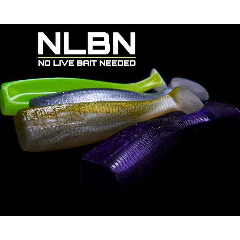 No Live Bait Needed (NLBN) 5 Inch Paddle Tail Swimbait