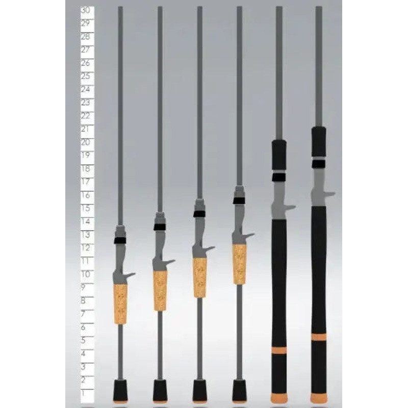 St. Croix Bass X Casting Rod – 6’8″ Med Extra Fast BACX68MXF