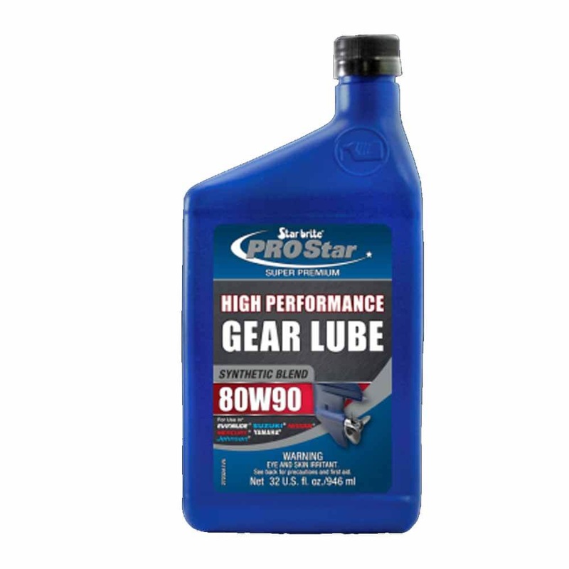 STARBRITE – SYNTHETIC BLEND LOWER UNIT GEAR LUBE – 80W90 – 32 OZ – 27232