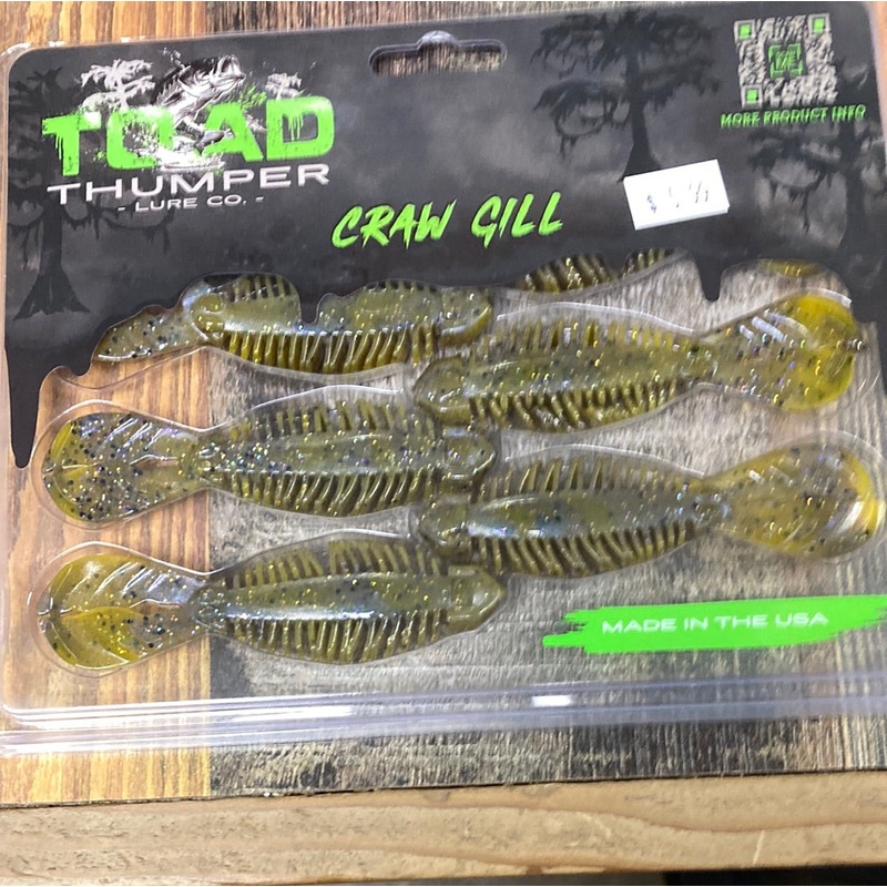 Toad Thumper Craw Gill – Electric Gill