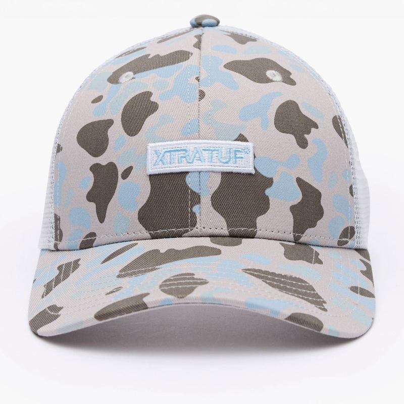 Xtratuf Unisex Trucker Hat Ice Duck Camo