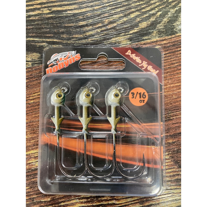 Dobyns D Swim Jig Heads 3/16 oz. B Bass